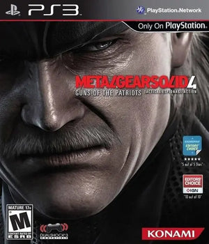 Metal Gear Solid 4 PT-BR Ps3 Mídia Digital Wiser Games