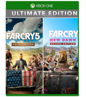 Conjunto Far Cry 5 Gold Edition + Far Cry New Dawn Deluxe Edition - Xbox One e Xbox Series X|S Mídia Digital Big Cyber Games