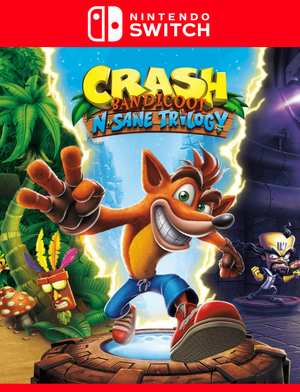 Crash Bandicoot N. Sane Trilogy – Nintendo Switch – Mídia Digital