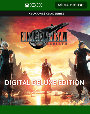 FINAL FANTASY VII REBIRTH Digital Deluxe Edition – Xbox One / Series X|S – Mídia Digital