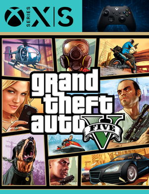 Grand GTA 5 – Theft Auto V – Xbox Series X|S – Mídia Digital