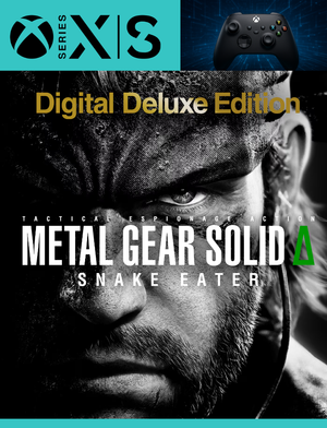 Metal Gear Solid Δ Snake Eater Digital Deluxe Edition – Xbox Series S/X Mídia Digital