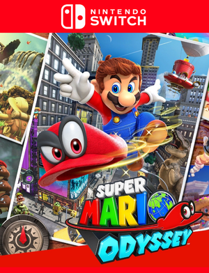 Super Mario Odyssey – Nintendo Switch – Mídia Digital