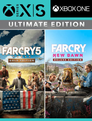 Conjunto Far Cry 5 Gold Edition + Far Cry New Dawn Deluxe Edition - Xbox One e Xbox Series X|S Mídia Digital - Big Cyber Games