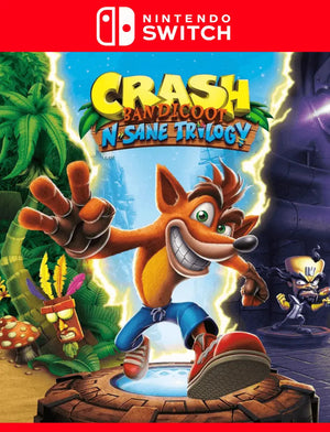 Crash Bandicoot N. Sane Trilogy – Nintendo Switch – Mídia Digital - Big Cyber Games