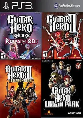 Guitar Hero 4 Em 1 Ps3 - Midia Digital - Big Cyber Games