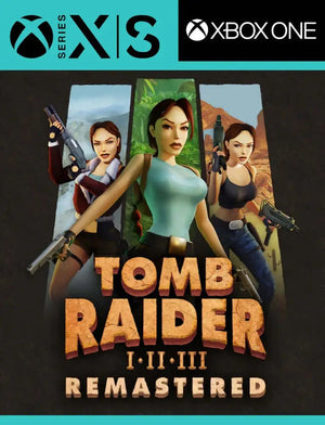 Tomb Raider I - III Remastered Starring Lara Croft – Xbox One e Xbox Series X|S Mídia Digital - Big Cyber Games