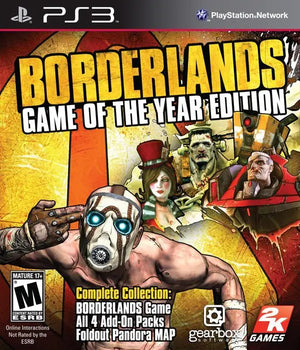 Borderlands GOTY Ps3 Mídia Digital Wiser Games