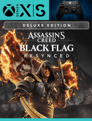 Assassin's Creed Black Flag Resynced Edição Deluxe - Xbox Series X|S Mídia Digital
