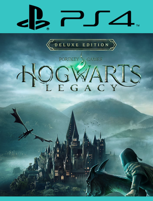 Hogwarts Legacy Edição Digital Deluxe PS4 Mídia digital