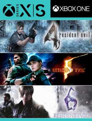 Pacote Triplo Resident Evil Xbox One e Xbox Series X|S Mídia Digital - Big Cyber Games
