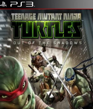 Tartarugas Ninjas: Turtles Out of the Shadows Ps3 Mídia Digital