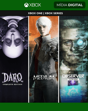 The Medium + Observer: System Redux + DARQ: Complete Edition — Bundle Xbox One / Series X|S Mídia Digital