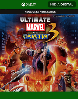 Ultimate Marvel vs. Capcom 3 – Xbox One e Xbox Series X|S Mídia Digital
