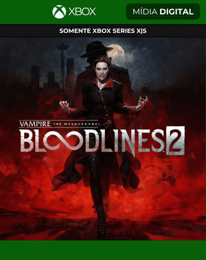 Vampire The Masquerade Bloodlines 2 – Xbox Series X|S – Mídia Digital