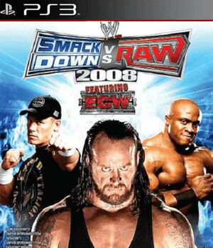 WWE SmackDown vs. Raw 2008 Ps3 Mídia Digital