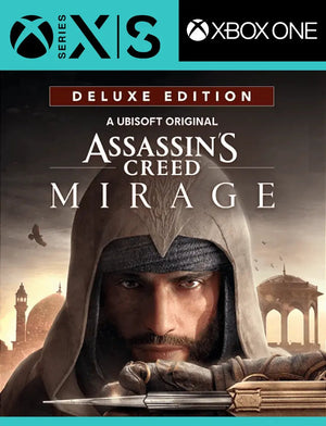 Assassin's Creed Mirage: Edição Deluxe – Xbox One e Xbox Series X|S Mídia Digital - Big Cyber Games