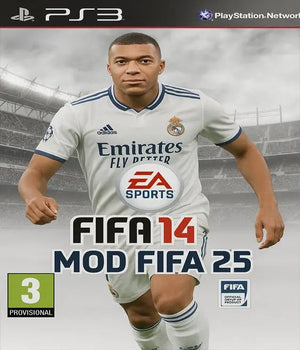 FIFA 14 MOD FIFA 25 Ps3 Mídia Digital Wiser Games