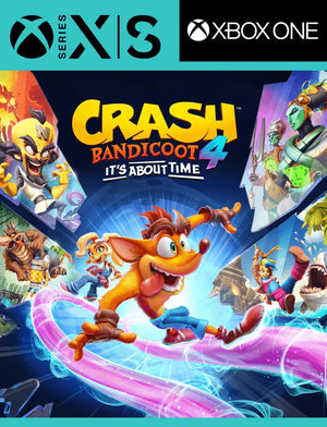 Crash Bandicoot 4 It’s About Time Xbox One e Xbox Series X|S Mídia Digital - Big Cyber Games