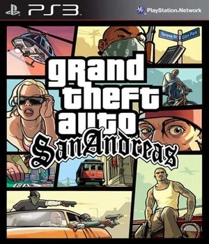 Grand Theft Auto San Andreas HD Pt - Br Ps3 Mídia Digital - Big Cyber Games