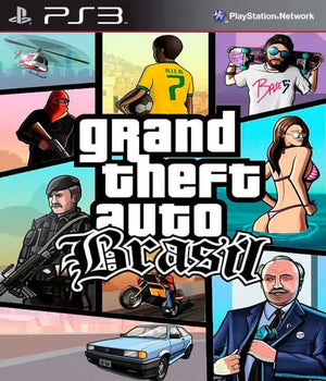 GTA Brasil Ps3 Mídia Digital - Big Cyber Games