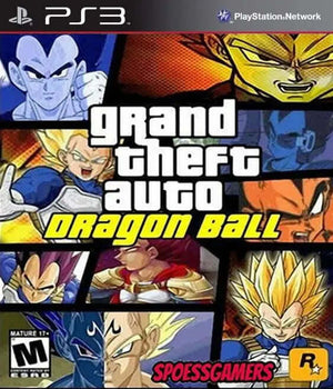 GTA Dragon Ball Ps3 Mídia Digital - Big Cyber Games