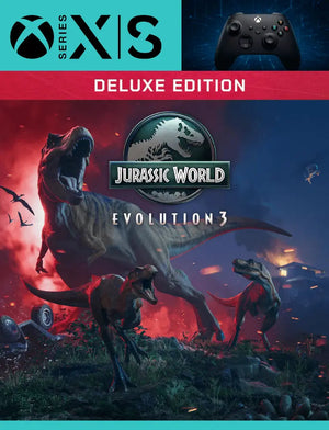 Jurassic World Evolution 3 Deluxe Edition – Xbox Series X|S Mídia Digital - Big Cyber Games