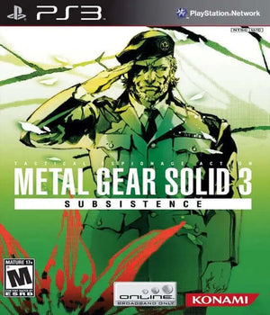 Metal Gear Solid 3 Subsistence Pt - Br - Big Cyber Games