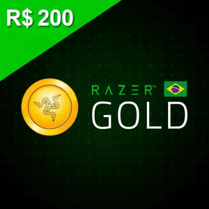 R$ 200,00 Razer Gold PIN (BR) - Big Cyber Games