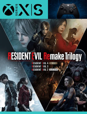 Resident Evil Remake Trilogy – Xbox Series X|S Mídia Digital - Big Cyber Games