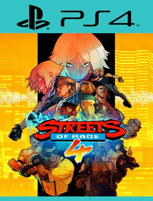 Streets Of Rage 4 PS4 midia digital - Big Cyber Games