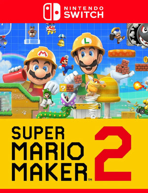 Super Mario Maker 2 – Nintendo Switch – Mídia Digital - Big Cyber Games