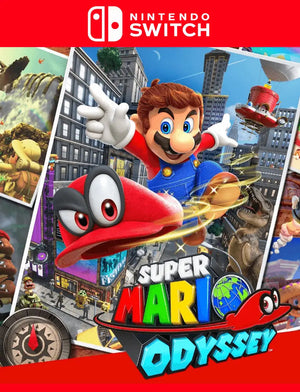 Super Mario Odyssey – Nintendo Switch – Mídia Digital - Big Cyber Games